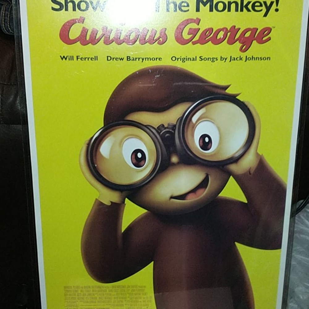 Show Me The Monkey Curious George.wall Rt.